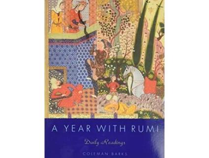 Livro Year with Rumi de Coleman Barks (Inglês - Capa Dura)