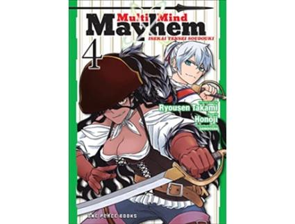 Livro Multimind Mayhem Volume 4 Isekai Tensei Soudouki de Ryousen Takami (Inglês)