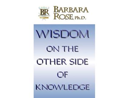 Livro Wisdom on the Other Side of Knowledge de Barbara Rose (Inglês)