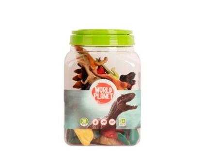 Jarra 30 Peças Dinossauros
