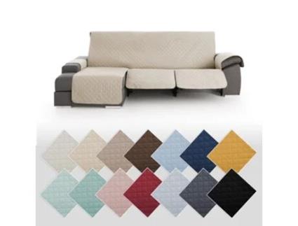 Cobertura para Chaise Longue Relax Assentos Rebatíveis Roxana MILICA Cor Azul Claro Tamanho 200 Cm