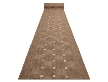 Passadeira DYWANY LUSZCZOW Sizal Floorlux Modelo Polipropileno Bege (70x740cm)