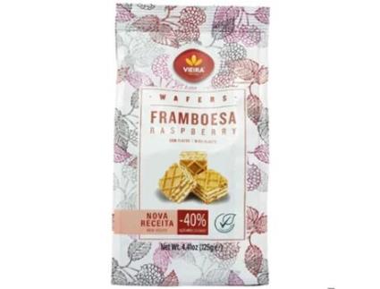 Bolachas Wafers de Famboesa VIEIRA