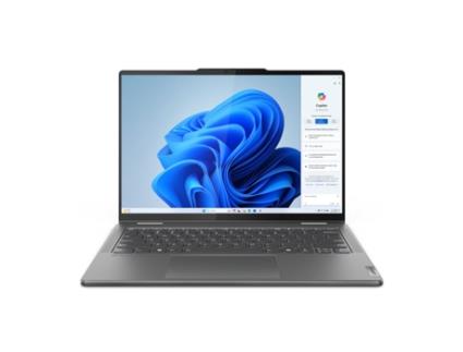 Laptop LENOVO YG7 2IN1 14 (Cinzento - 16 GB RAM - 512 GB SSD - 14' - Tomada EU - Qwerty espanhol - Intel)