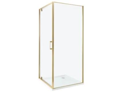 Cabine de duche BELIANI Darli de Vidro de segurança (temperado) Transparente 80x80x185
