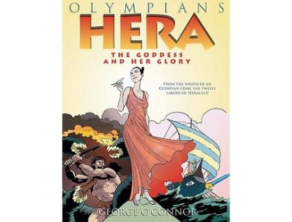 Livro Olympians Hera de George O'Connor (Inglês - Capa Dura)