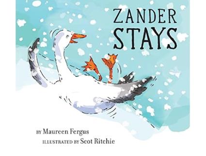 Livro Zander Stays de Maureen Fergus (Inglês - Capa Dura)
