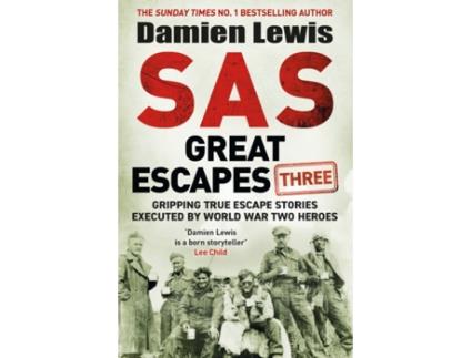 Livro SAS Great Escapes Three de Damien Lewis (Inglês)