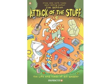 Livro Attack of the Stuff de Jim Benton (Inglês)