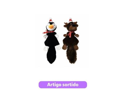 Brinquedo Para Cão Riga Peluche Natal 46cm Modelos Sortidos