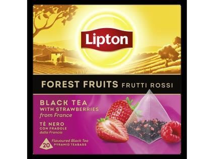 Chá Preto Lipton Pyramid Frutos Silvestres 20 Un