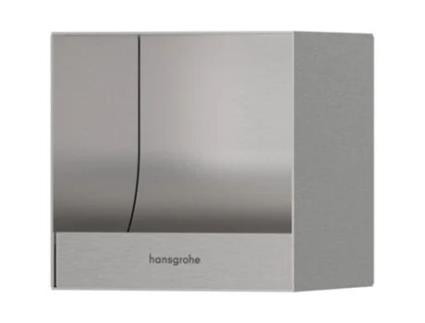 HANSGROHE Xtrastoris Original Suporte para Rolos de Papel Higiénico Embutido com Recipiente para 6 Rolos 140X140X682Mm 56058 Cor: Branco Mate