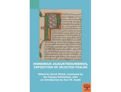 Livro Honorius Augustodunensis, Exposition of Selected Psalms de Welch e David (Inglês - Capa Dura)