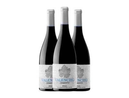 Vinho VALENCISO Cemento Tempranillo Rioja (0.75 L - 3 Unidades)