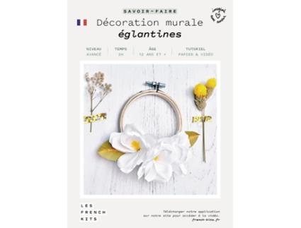 Caixa de Papel Diy Decoração de Parede Floral Les French Kits