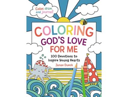 Livro Coloring Gods Love for Me de Janae Dueck (Inglês)