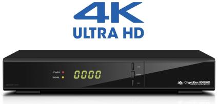 Receptor Satélite DVB-S2X UltraHD 4K H265 HEVC -  800UHD