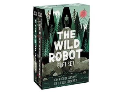 Livro Wild Robot Hardcover Gift Set de Peter Brown (Inglês - Capa Dura)