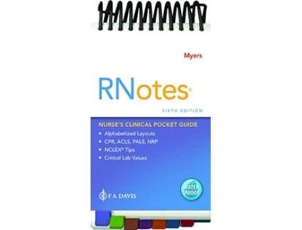 Livro RNotes® de Ehren Myers Rn Bsn (Inglês)