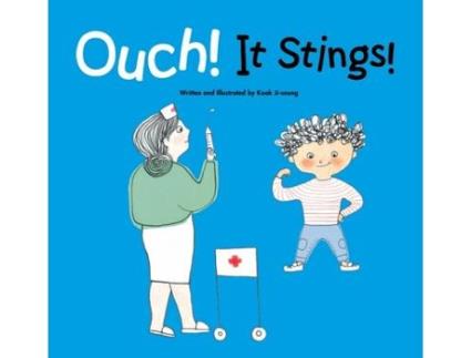 Livro ouch it stings de ji-seung kook (inglês)