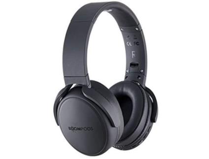 Fones de Ouvido Pro Bluetooth Pretos Hppblk BOOMPODS