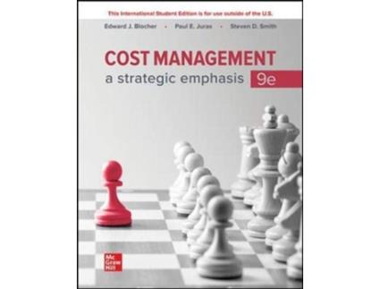 Livro Cost Management A Strategic Emphasis ISE de Steven Smith Edward Blocher Paul Juras (Inglês)