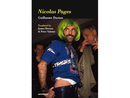 Livro Nicolas Pages de Guillaume Dustan (Inglês)