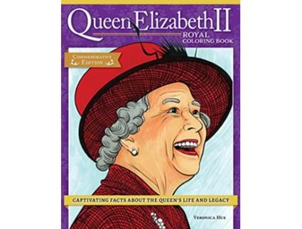 Livro Queen Elizabeth II Royal Coloring Book de Veronica Hue (Inglês)