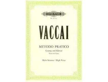 Livro PRACTICAL METHOD HIGH VOICE PIANO de N VACCAI (Italiano)