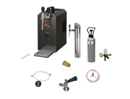 Dispensador de Cerveja 30 JET, através de um refrigerador de linha mais frio seco, até 35 litros / h