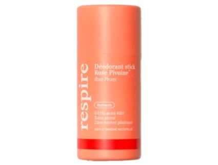 RESPIRE Desodorizante em Barra Rosa Peônia Bio Formato Caixa 50 g