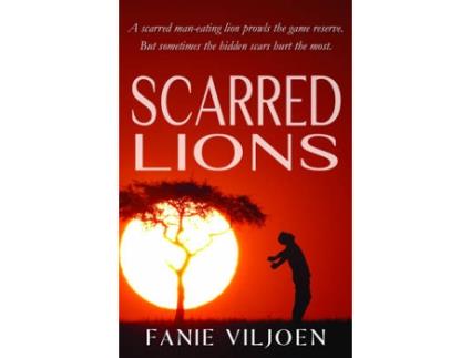 Livro scarred lions de viljoen fanie (inglês)