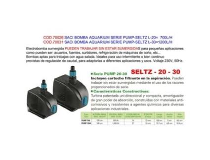 Saci Aquarium Pump Series Pump-Seltz L-30 1200L-H FPLUS