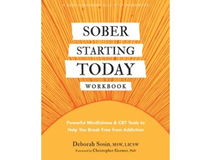 Livro Sober Starting Today Workbook de Deborah Sosin Msw Licsw (Inglês)