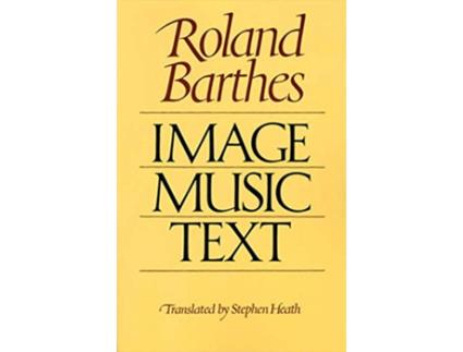 Livro ImageMusicText de Roland Barthes (Inglês)
