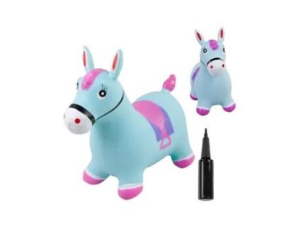 Brinquedo Insuflável Cavalo Azul SUN BABY