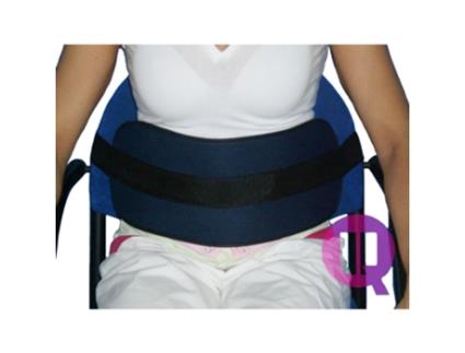 Cinto Abdominal Acolchoado com Fivelas P/ Cadeira de Rodas UBIOTEX