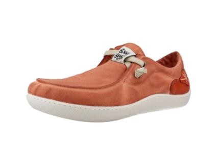 Sapatos de Homem SUNNI SABBI Kunash Tecido Laranja (44)