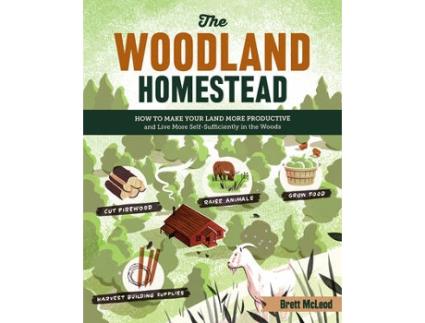Livro Woodland Homestead de Brett Mcleod (Inglês)