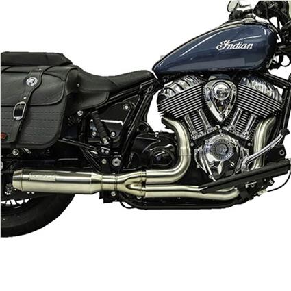 Bassani Xhaust Silenciador Não Homologado 2in1 Super Bike Indian Chief 111 Abs