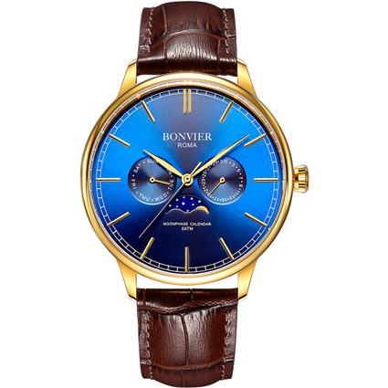 Bonvier Relógio Moonphase Bv066