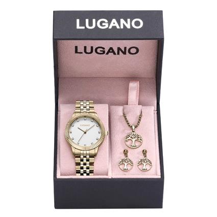 Lugano Relógio Elegans Gift Set L0094