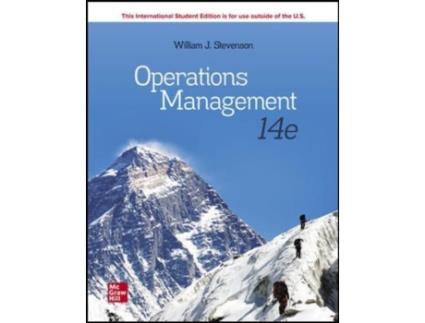 Livro Operations Management de ISE Textbook Only 14Th Edition (Inglês)