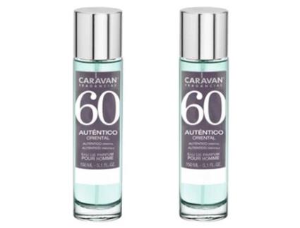 Conjunto de 2 Perfumes CARAVAN para Homem Nº60 150Ml