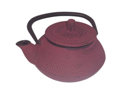 Bule VIER Na034 0,34L Ferro Fundido Vermelho VIER