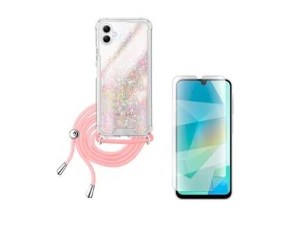 Película de Ecrã Shinnyhands Free Cleargel para Samsung Galaxy A16 5G CAPASMART Silicone Rosa