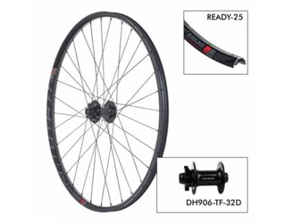 Roda Da Bicicleta BLACK JACK D.Ready25 32H Dh906Tf