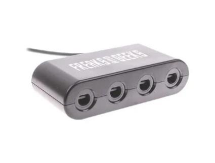 Adaptador 4 Controladores Game Cube no Switch e Wii U