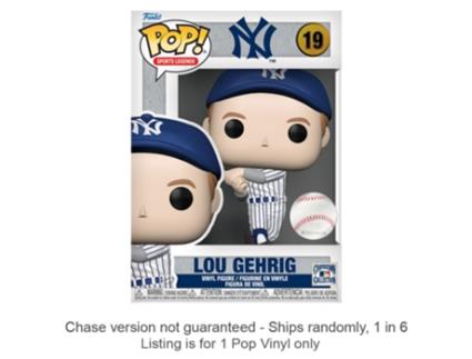 Figura Funko MLB: Legends Lou Gehrig Pop! Vinyl