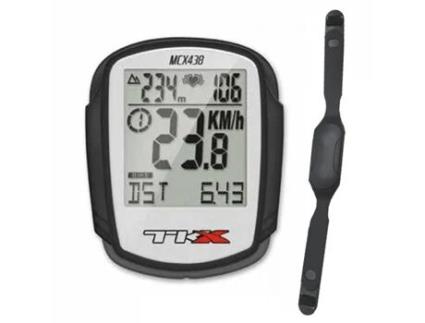 Computador de Bicicleta Sem Fios com 33 Funções Monitor Do Ritmo Cardíaco e Correia de Cardio TKX